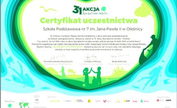 Na straży czystej Ziemi